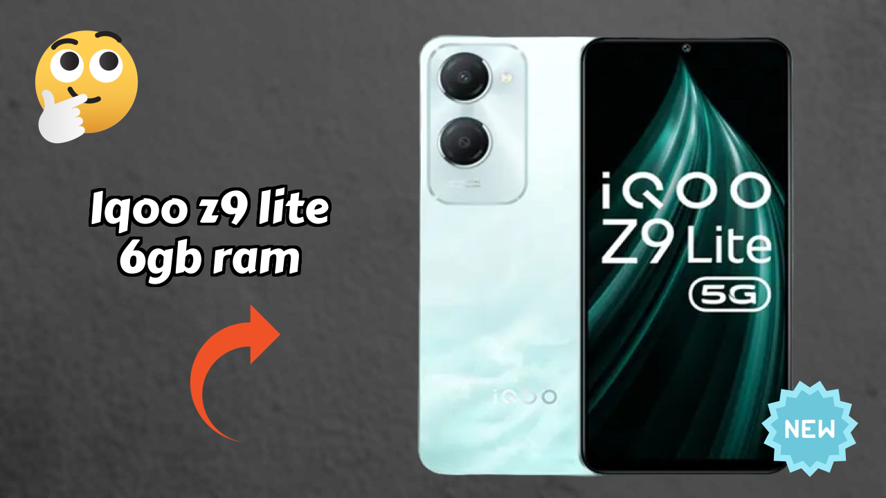 IQOO Z9 Lite 6GB RAM Display Quality: LCD Explained