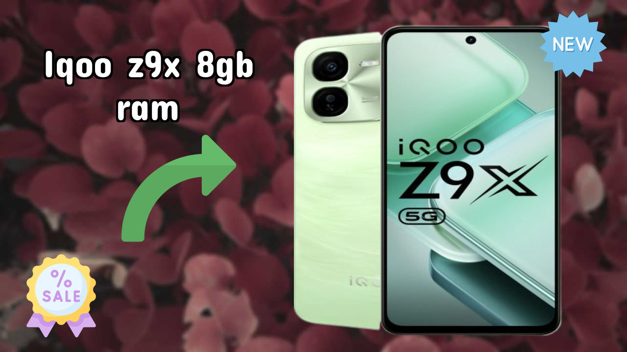 IQOO Z9x 8GB RAM Camera Quality: 50 MP + 2 MP Rear Camera Photo Review