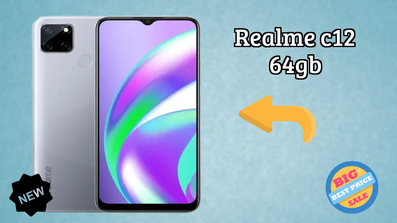 Realme C12 64GB at ₹8,999 - Best Deal Available Now