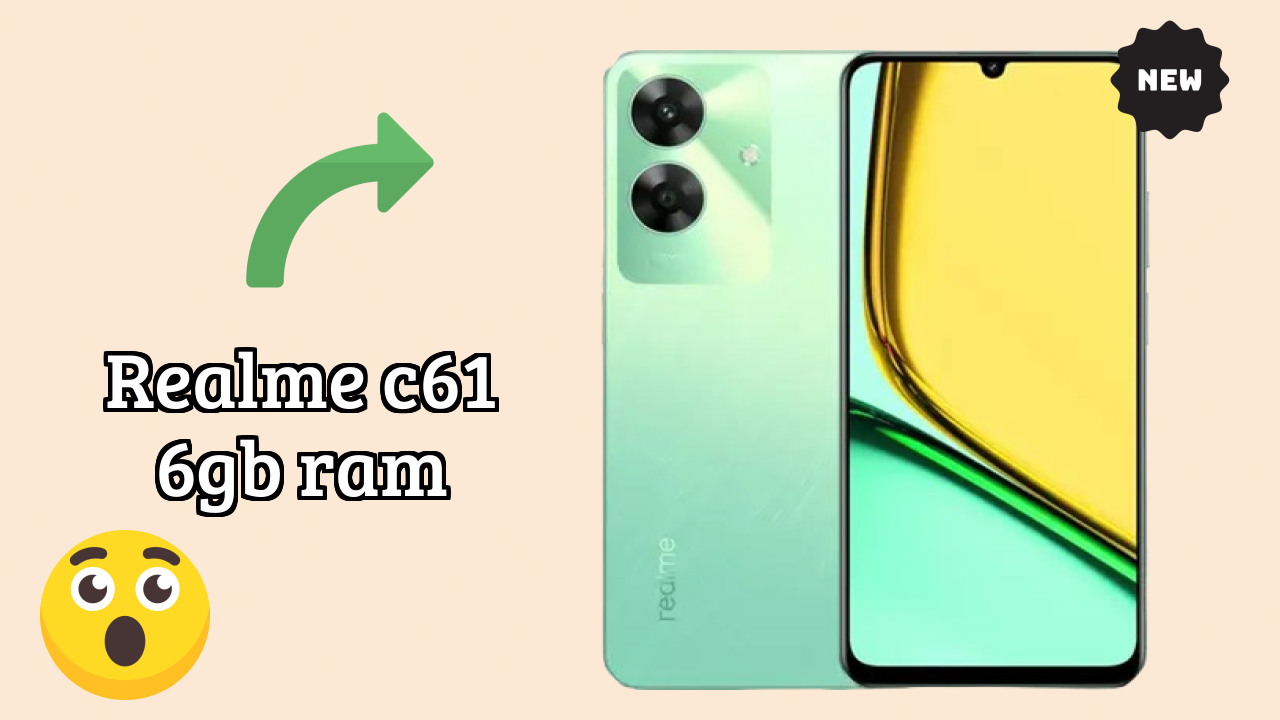 Realme C61 6GB RAM Performance: 6 GB RAM Gaming Check