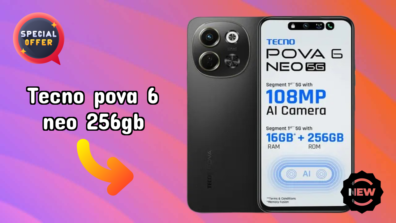 Tecno Pova 6 Neo 256GB Camera Review: 108 MP Rear Camera Photo Quality