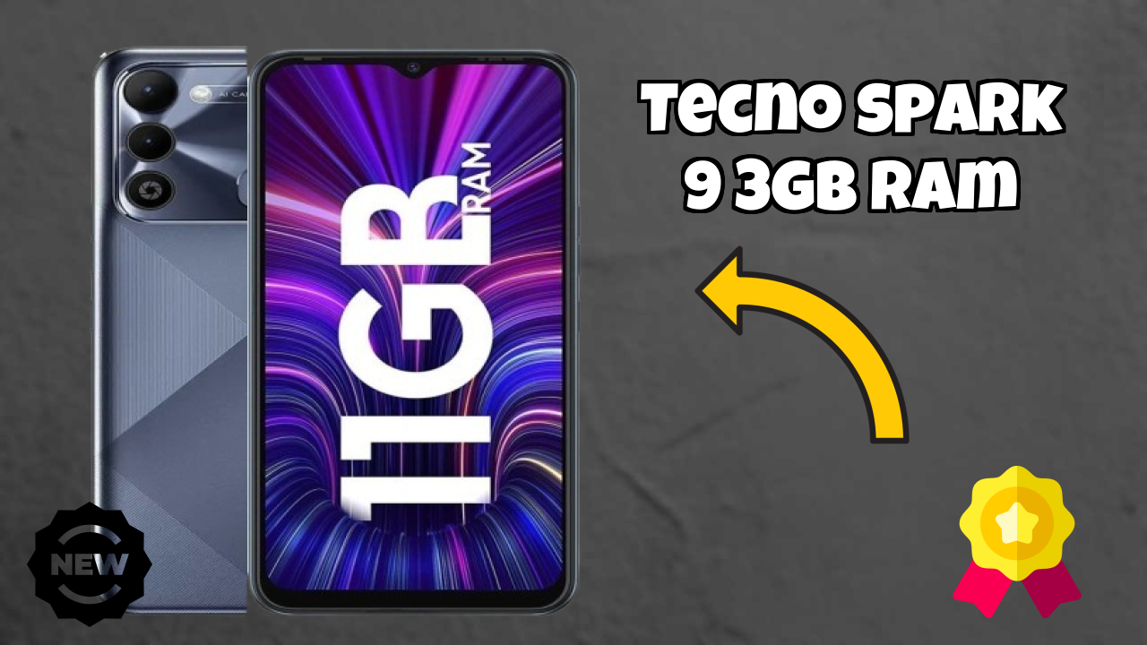 Tecno Spark 9 3GB RAM Display Size: 6.6 Inches (16.76 Cm) Screen Review
