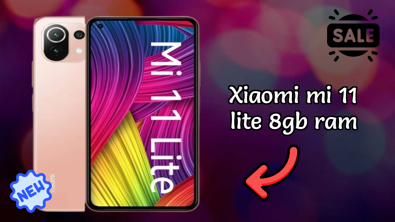 Xiaomi Mi 11 Lite 8GB RAM Camera Quality: 64 MP + 8 MP + 5 MP Rear Camera Low Light